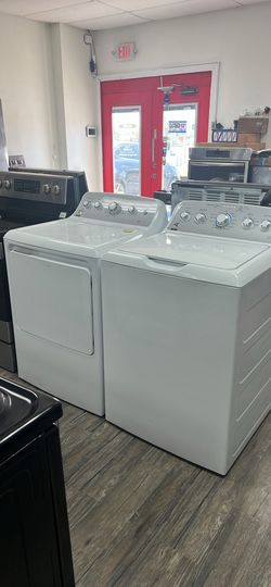Set Washer Agitator  & Dryer Electric G.E good condition working perfect with warranty delivery avai
