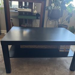 Coffee table, black