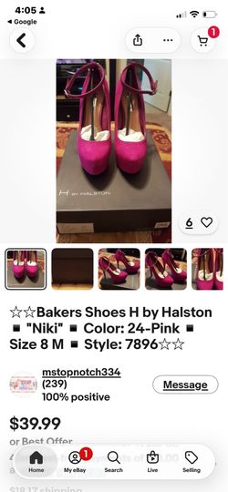 Shoes size 8 stiletto by H Halston