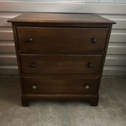 2 Real Wooded Dressers 