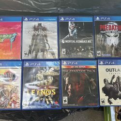 Video Game lot, PS3, PS4, Sega Genesis and Switch games Collector’ Ed. New/Used Plus Controllers