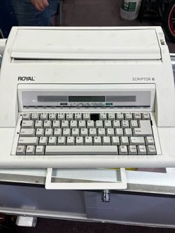 Royal Scriptor II Portable Electronic Typewriter (Model 69147T)