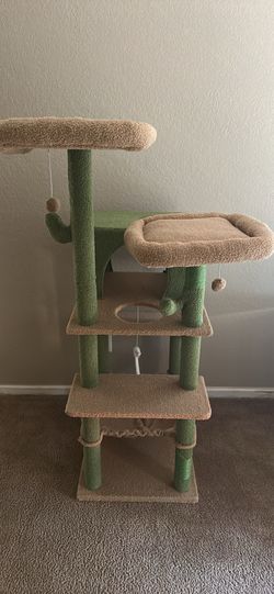 Cat Tower Cactus Theme