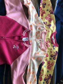 Onesies with feet all brand new!!