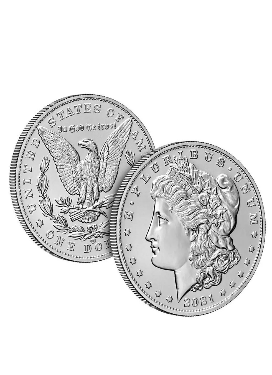 2021 Morgan Silver Dollar Cc 