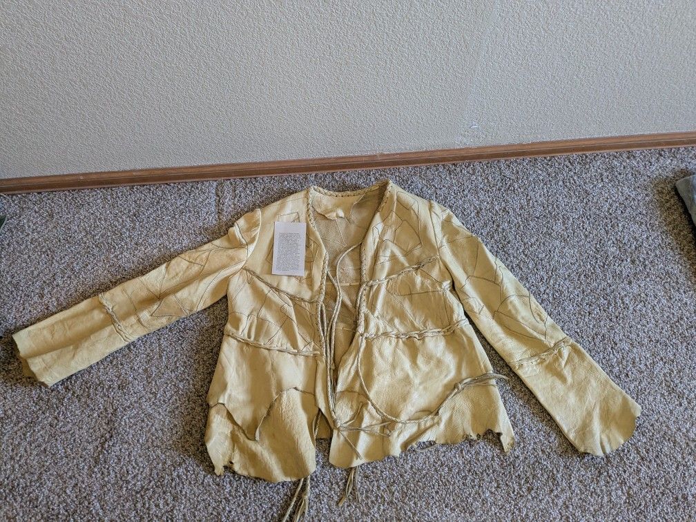 Beautiful Hand Sewn Women's Leather Jacket