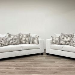 NEW SOFA AND LOVESEAT WITH FREE DELIVERY SPECIAL FINANCING IS AVAILABLE 