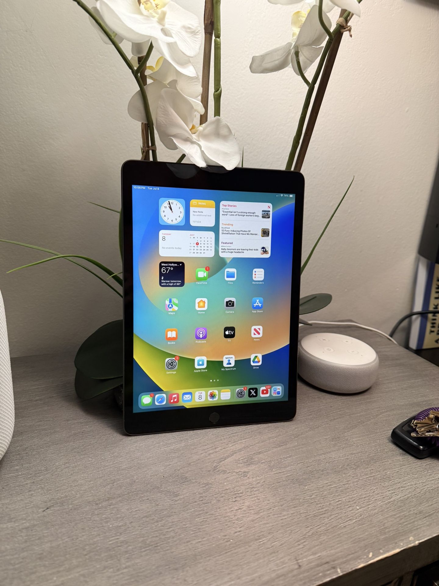 Apple iPad 9th Generation (2021 Model) – 64GB – Wi-Fi + Cellular (Unlocked) – Space Gray