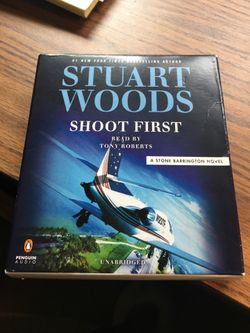 Shoot first a Stone Barrington novel audio cd