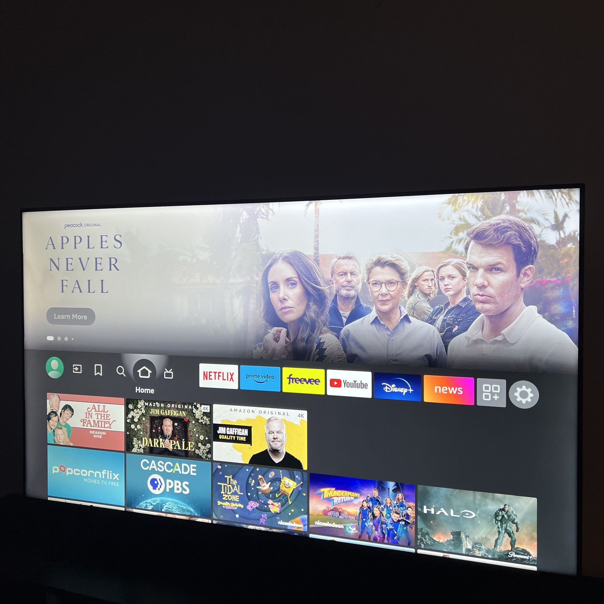 55 inch Toshiba 4K Smart Fire TV