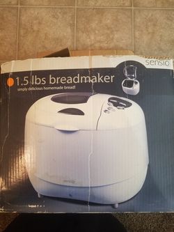 Breadmaker 1.5 sensio brand.
