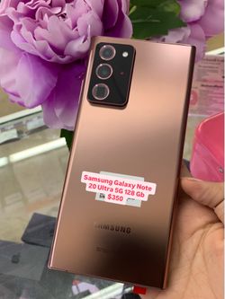 Samsung Galaxy Note 20 Ultra 5G 128 Gb and clean imei