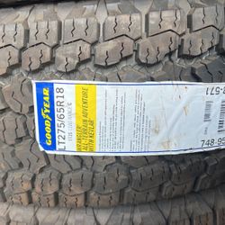 LT 275/65/18 Goodyear Wrangler All Terrain 