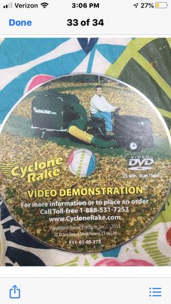 Cyclone leaf vac commander pro