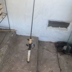 Bass Fishing Rod & Reel.