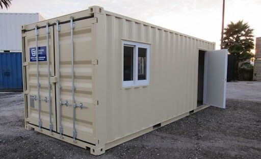 20ft HC Shipping Container, With Doors & Windows 