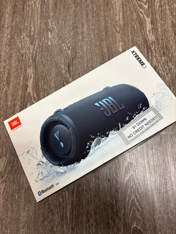 Jbl Xtreme 3 Bluetooth Speaker New - Pay $1 today and pay the rest later -