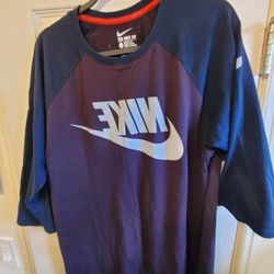 3 Nike medium sleeve shirts  size large