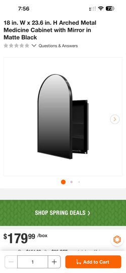 Medicine cabinet mirror