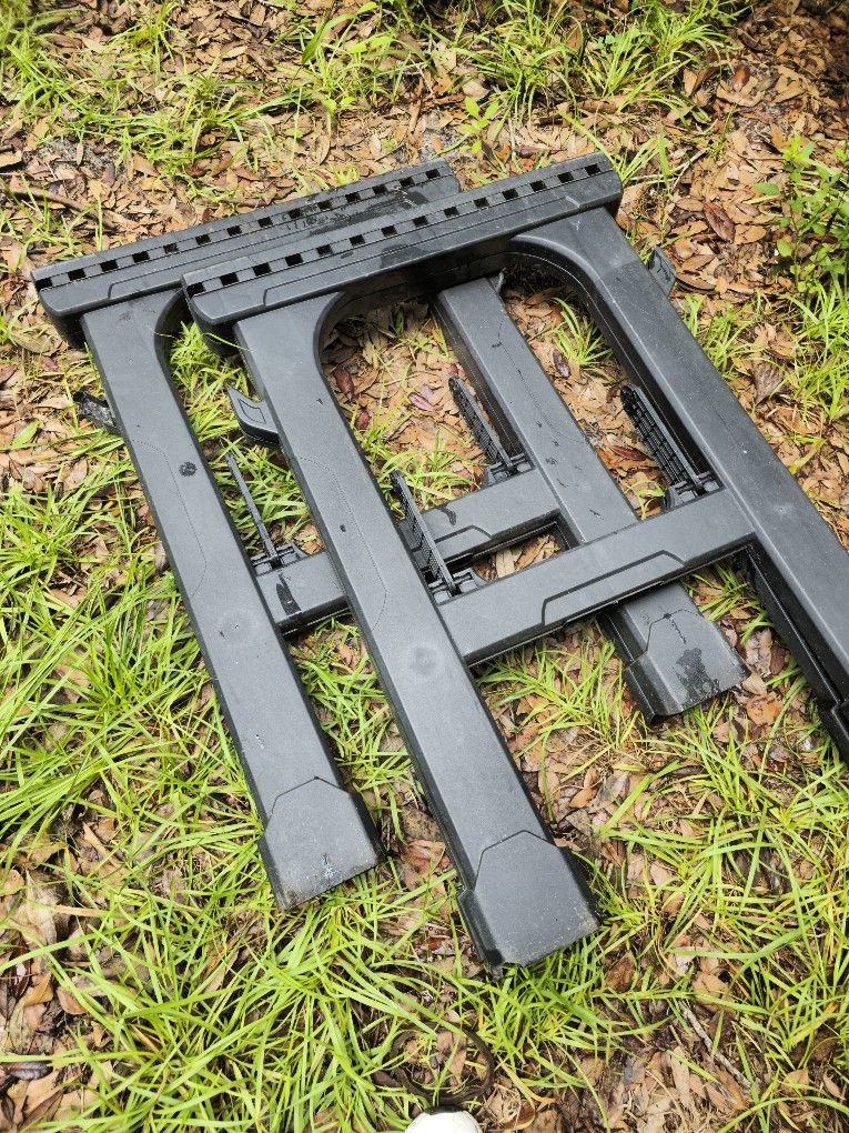 Folding SawHorse Saw Horse Stands HUSKY Folding Plastic Sawhorse Stand Table Set Lightweight Sawhorses
