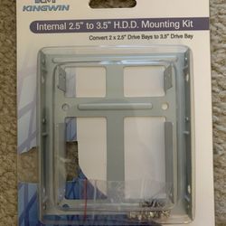Internal - Hard Drive Mounting Kit - (New) - Screws Included 