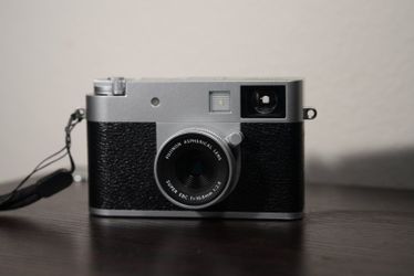 Fuji x-half silver camera