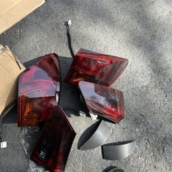 2006-2012 Lexus IS250 Left+Right Set Inner Outer Black Tail Lights OEM D3815 DG1