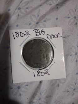 1802 Large Cent Big Face Variety