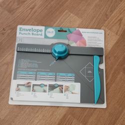 We Are Memory Keepers Envelope Punch board