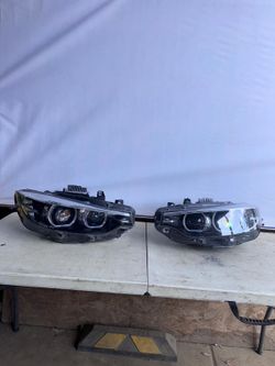 2018-2020 BMW M3 M4 420 i F80 LED W/ADAPTIVE RH/LH HEAD LIGHTS OE.