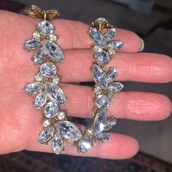 VINTAGE RHINESTONE NECKLACE