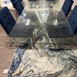 Dining Table And 4 Chairs Set