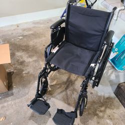 Wheelchair With Foot Rests