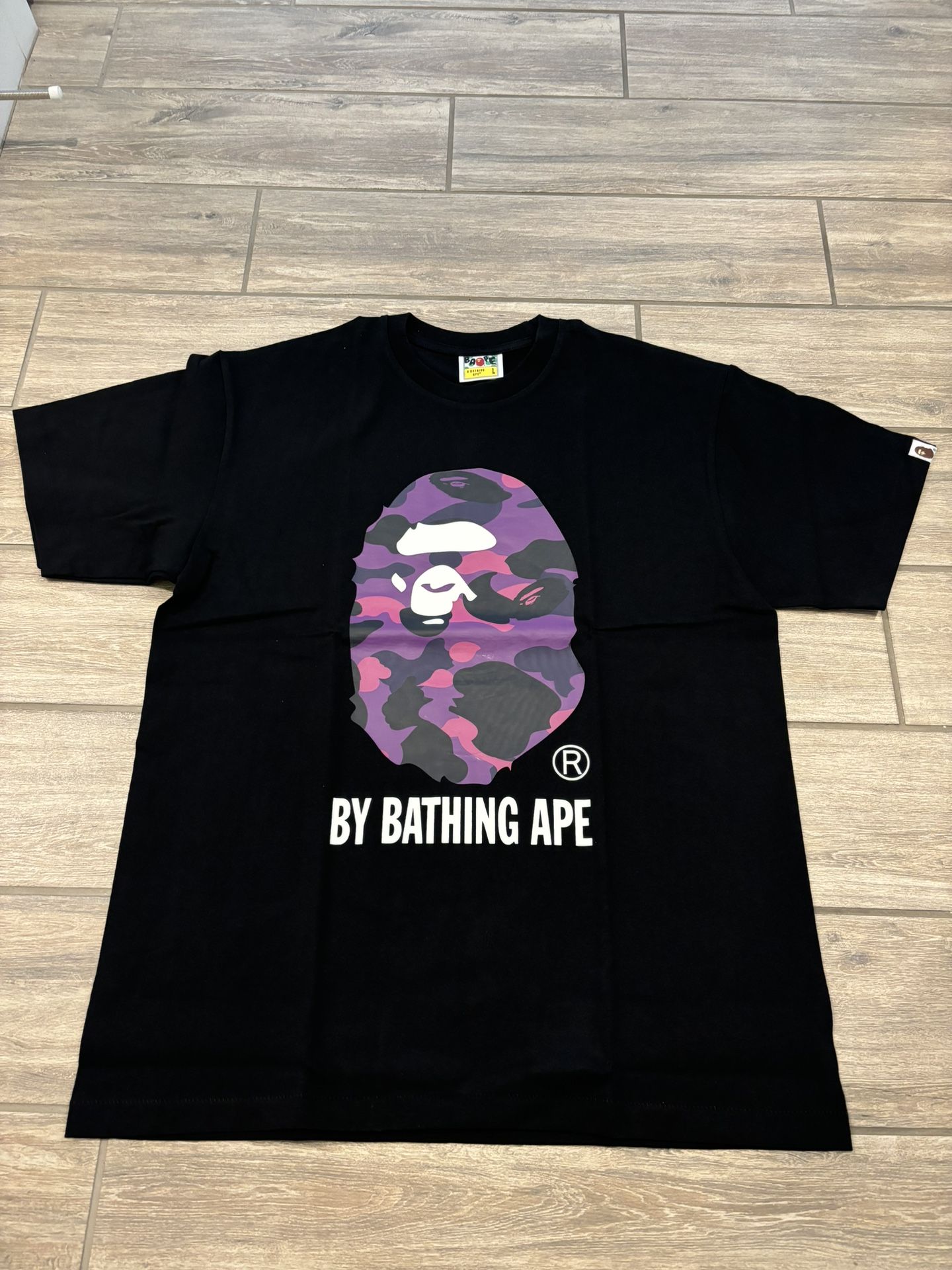 Bape Purple Camo T-Shirt - Sizes L & XL