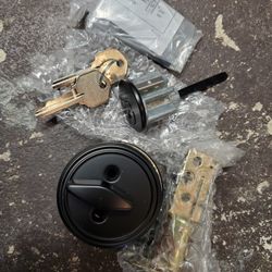 New Black Deadbolts (4 $5 Each)