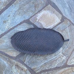 Metal Party Life Leaf Tray 