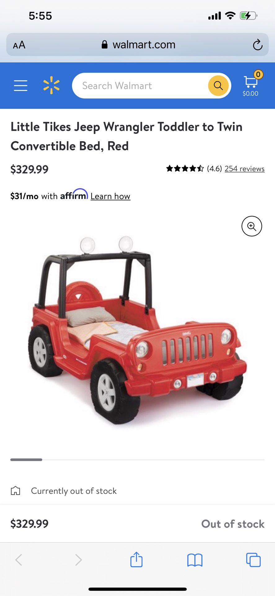 Little Tikes Jeep Wrangler Convertible (toddler/twin) Size Bed for Sale in  Hesperia, CA - OfferUp