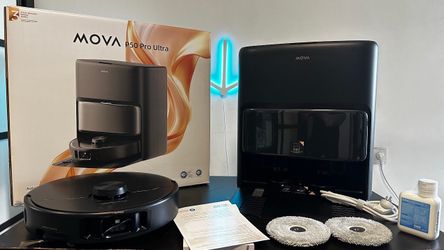 MOVA P50 Pro Ultra Robot Vacuum with Base Station