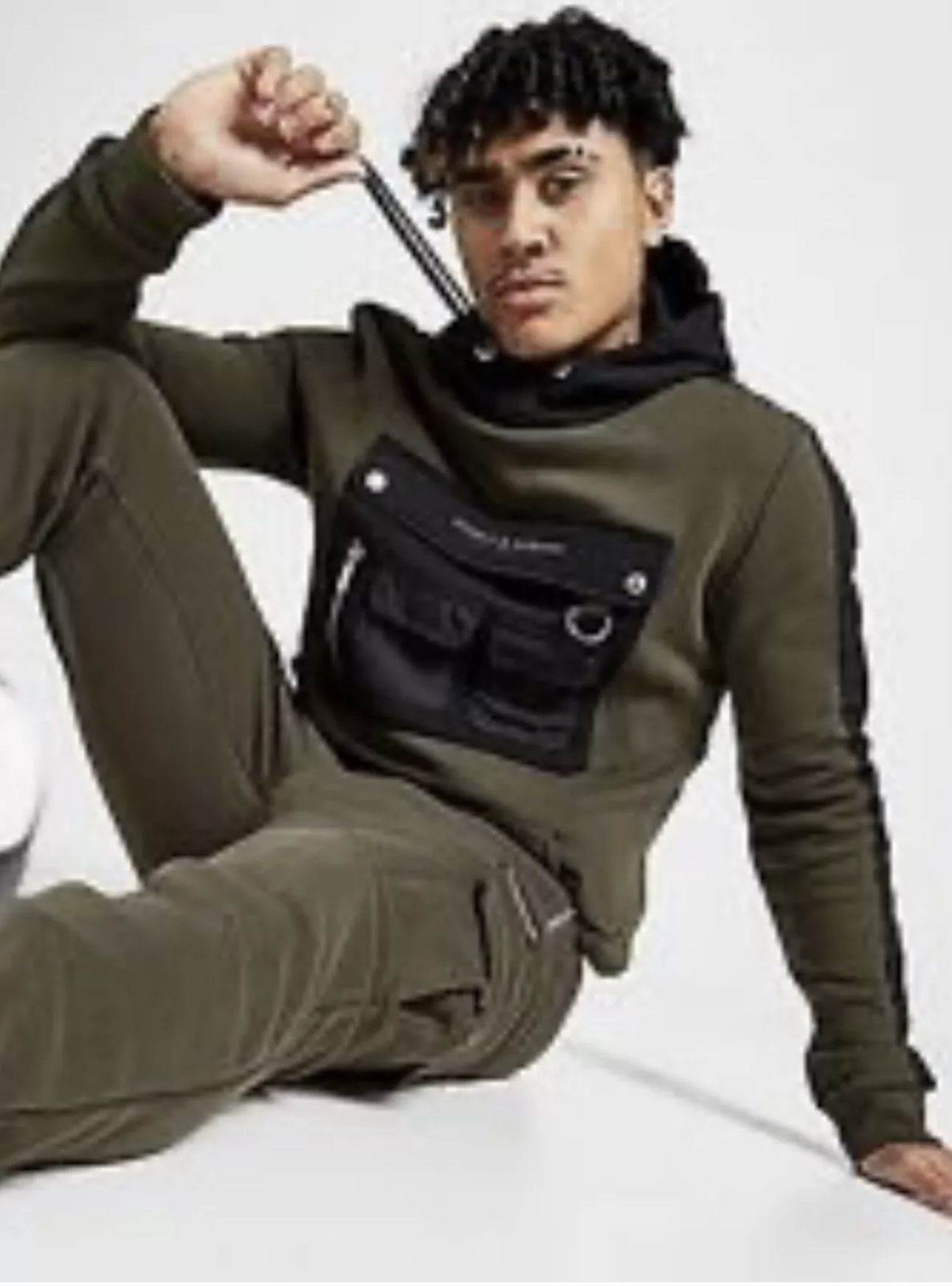 Unique - New Supply & Demand Cargo Hoodie and Joggers Mens Size Large