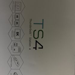 Brand New TS4 CalDigit Dock For MacBook 