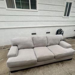Living Spaces 3 seater Couch (Color: Off-White)