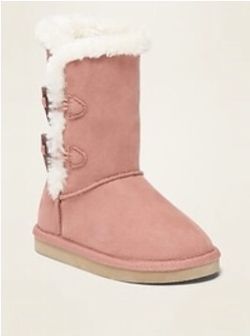 OLD NAVY Faux-Suede Boots BRAND NEW! Size 9 Toddlers