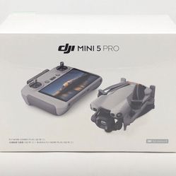 DJI - Mini 5 Pro Drone Fly More Combo Plus (DJI RC 2) - Gray