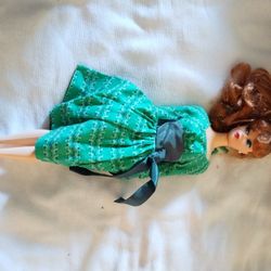Barbie Reproduction Redhead Ponytail And Swinging Easy Vintage Dress Original Mint