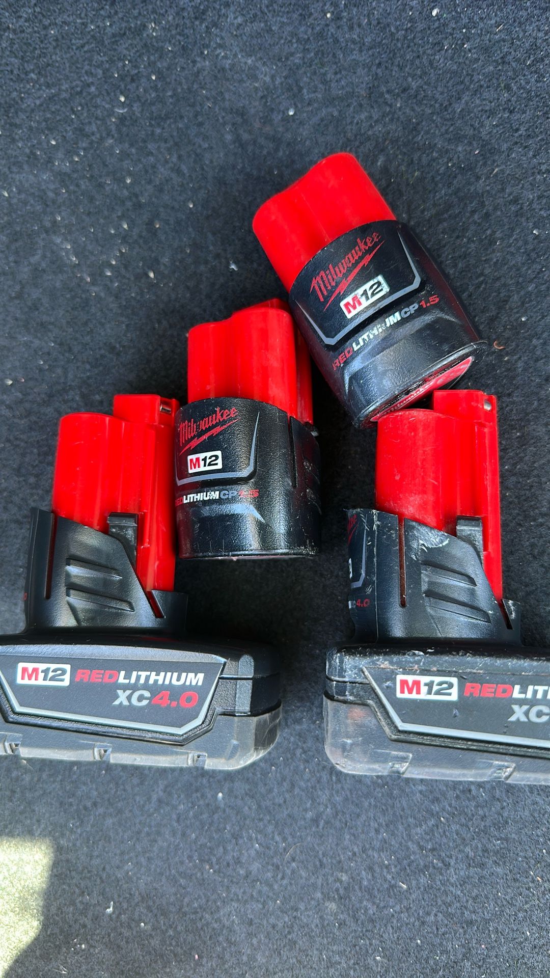 M12 (4 Battery) Use Little
