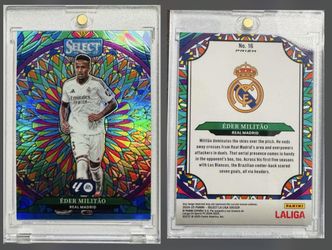 2024-25 Panini Select La Liga - Eder Militao - Stain Glass #16