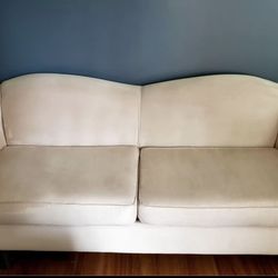 Contemporary Stationary Sofa & Loveseat