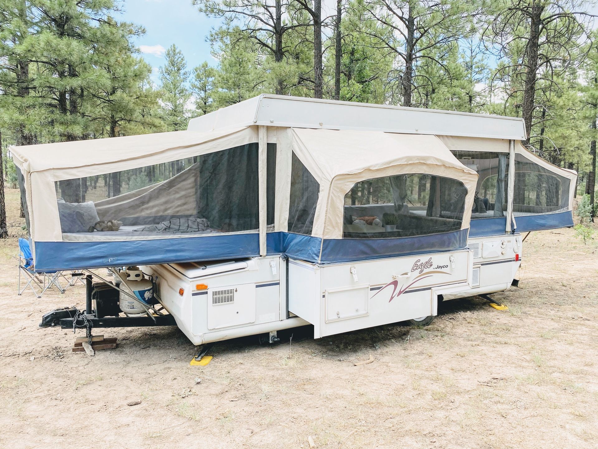 2003 Jayco Eagle Pop Up Camper Folding Travel Trailer