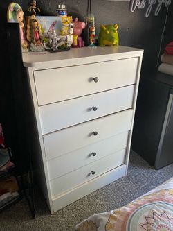 White drawer