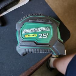 Masterforce Hi -Vis Tape Measure. 